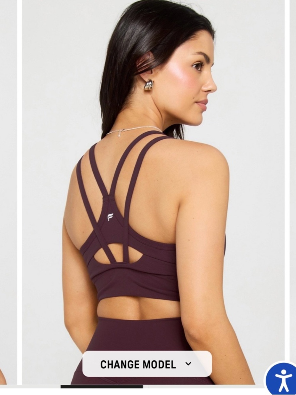 Fabletics longline Sports Bra